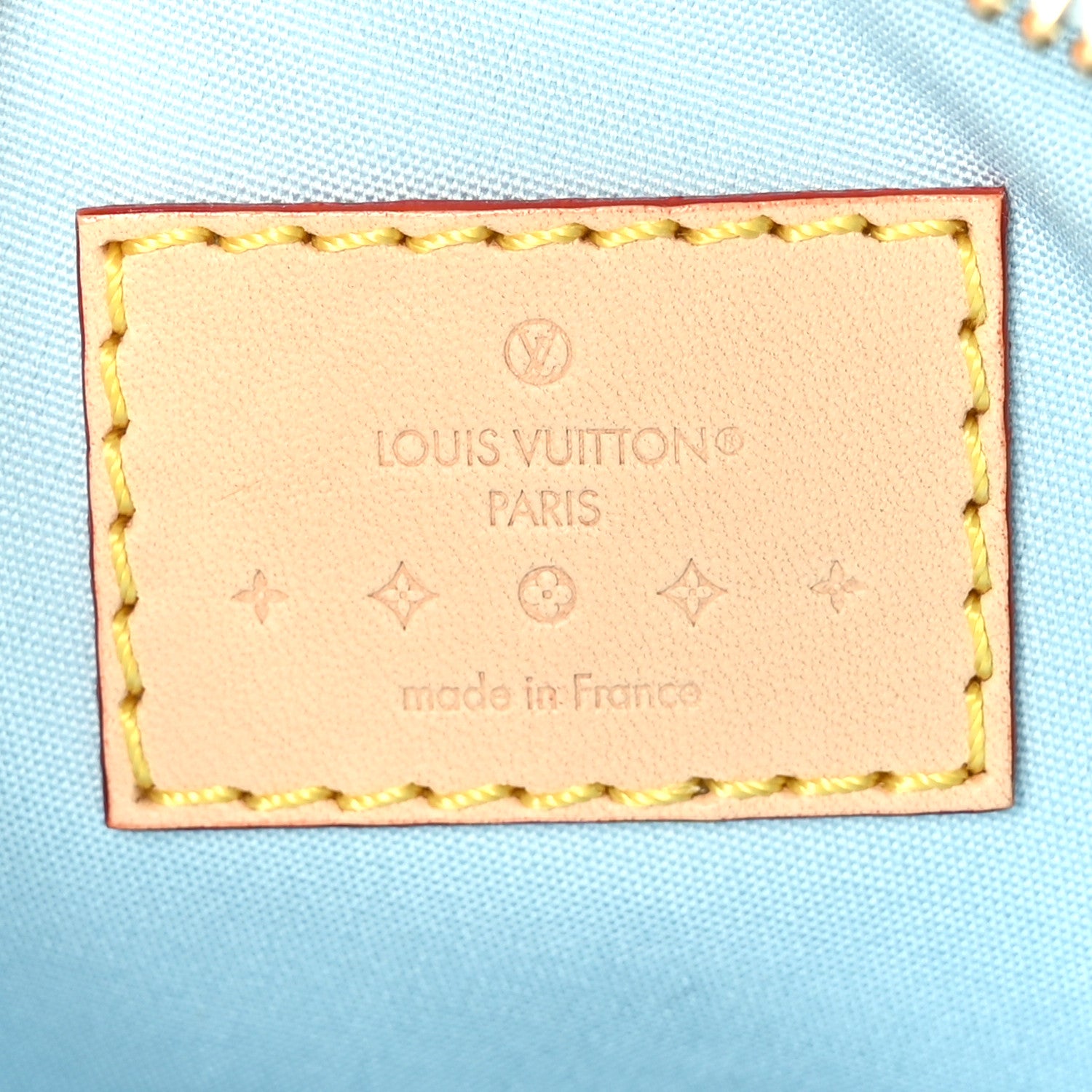 Louis Vuitton Vernis Monogram Nano Speedy Sky 6 of 8