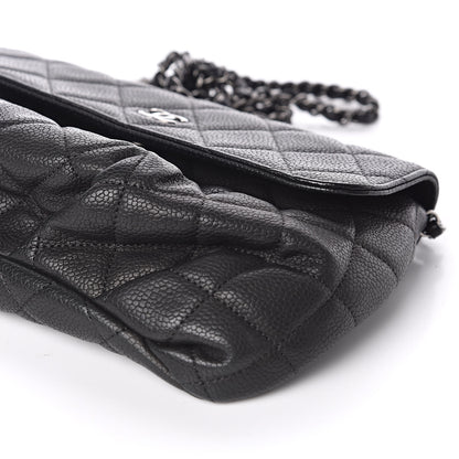 Chanel Caviar Quilted Crossbody Bag Black 10 of 11
