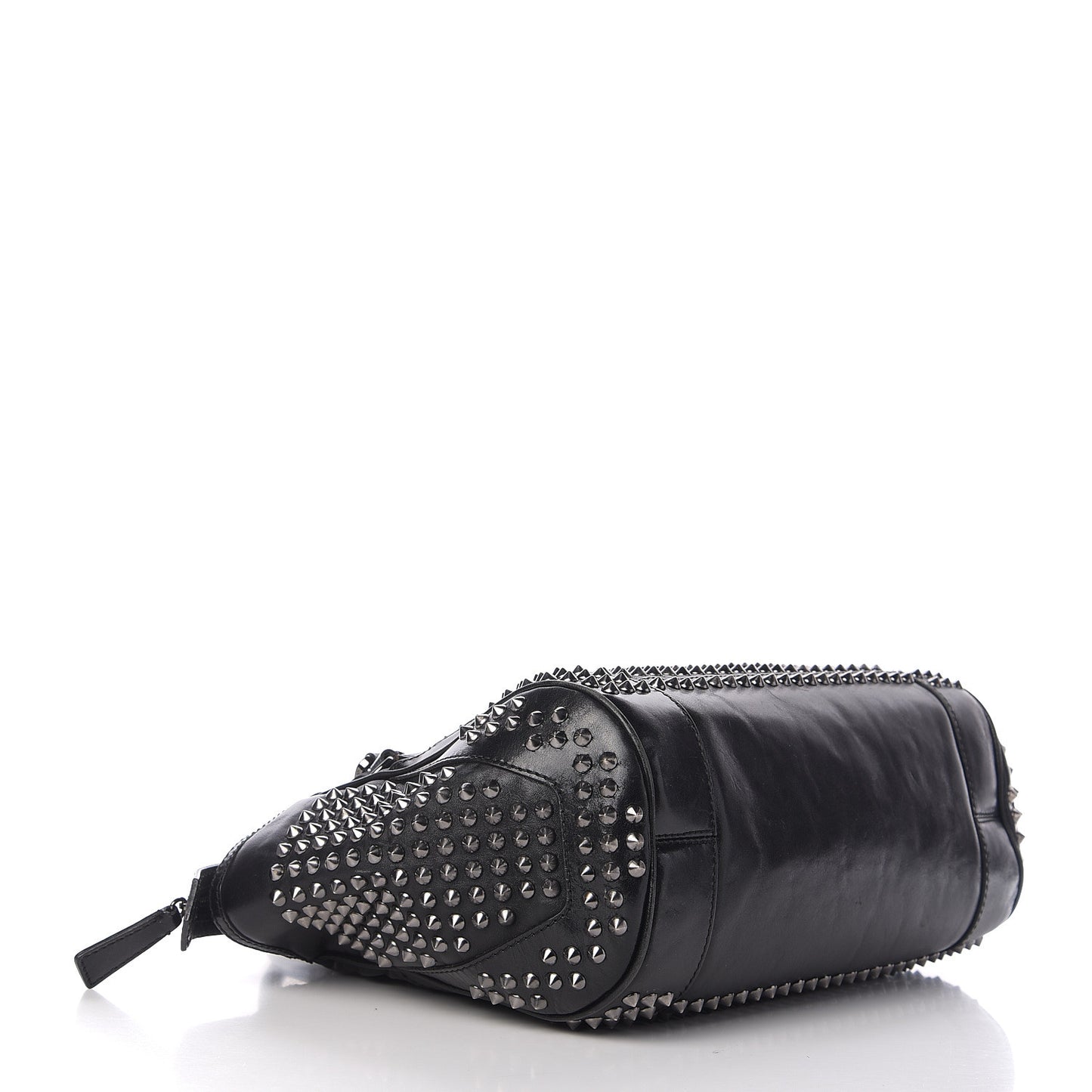 Prorsum Calfskin Studded Shoulder Bag Black