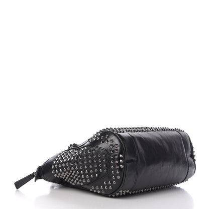 Burberry Prorsum Calfskin Studded Shoulder Bag Black 3 of 13