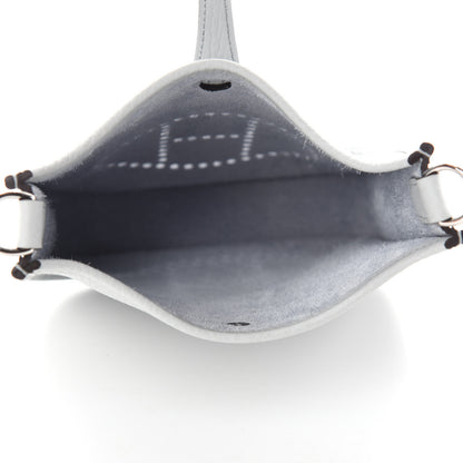 Hermes Taurillon Clemence Amazone Evelyne TPM Gris Perle Etain 5 of 11