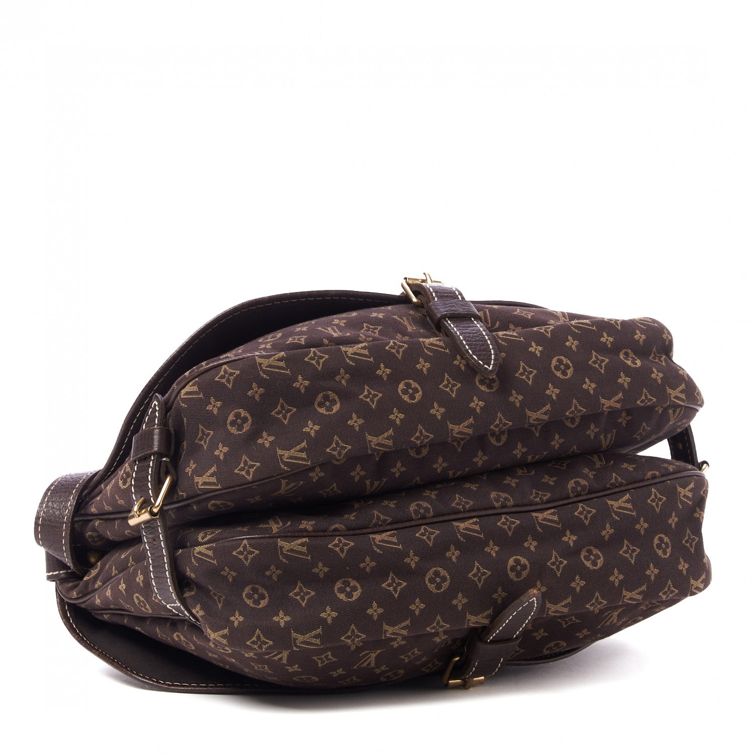 Louis Vuitton Monogram Mini Lin Saumur Ebene 4 of 9