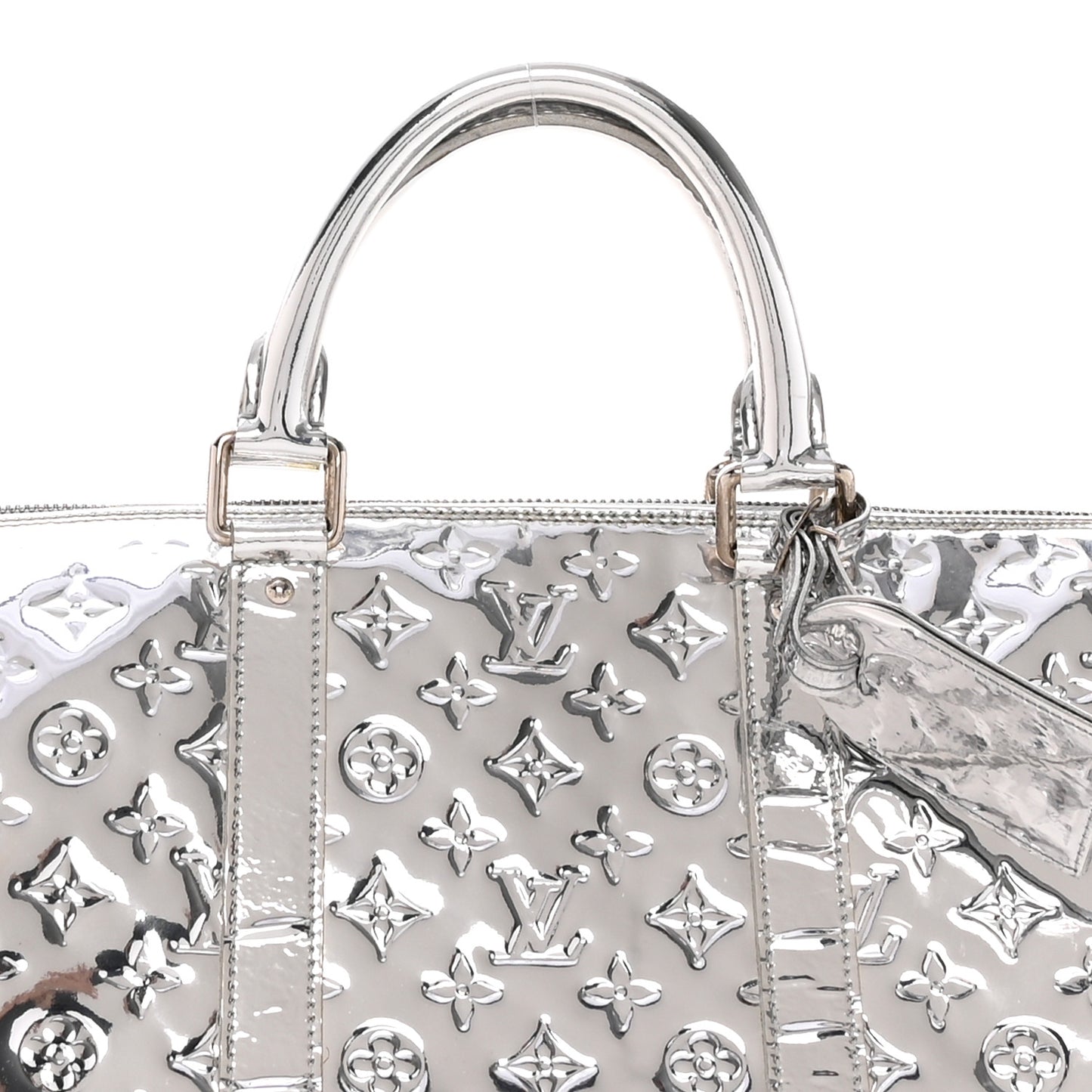 Monogram Miroir Keepall 55 Silver