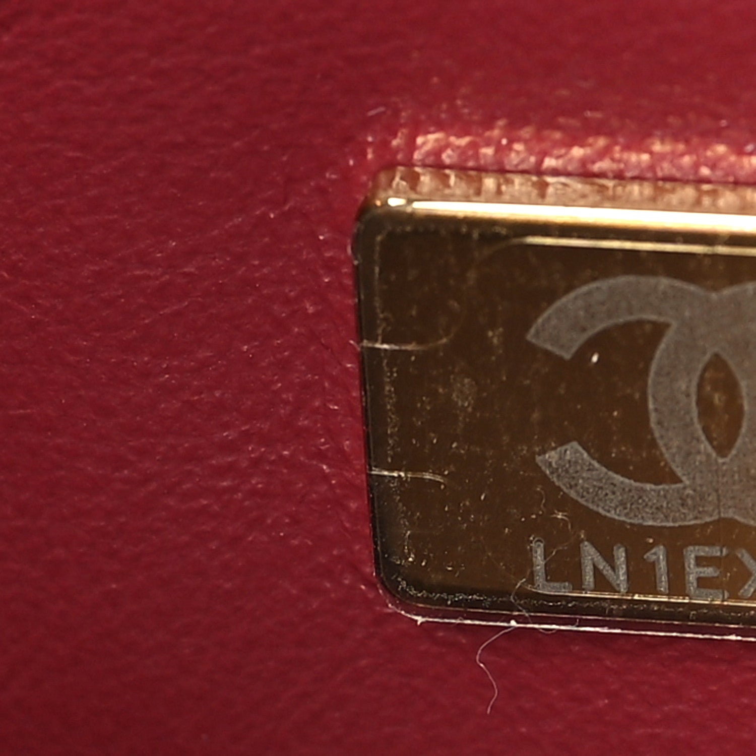 Chanel Grained Calfskin Small Souplissimo Maxi Flap Burgundy 6 of 10