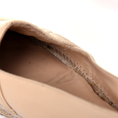 Chanel Lambskin Quilted CC Espadrilles 41 Beige 14 of 21