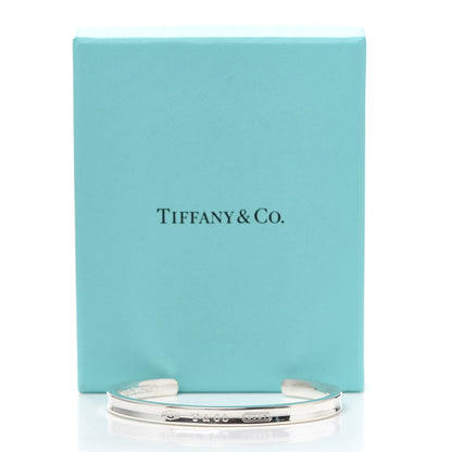 Tiffany Sterling Silver Narrow 1837 Cuff Bracelet 5 of 5
