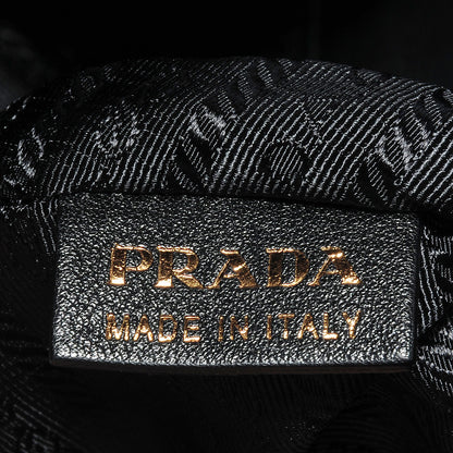 Prada Nappa Drawstring Tote Black 8 of 10
