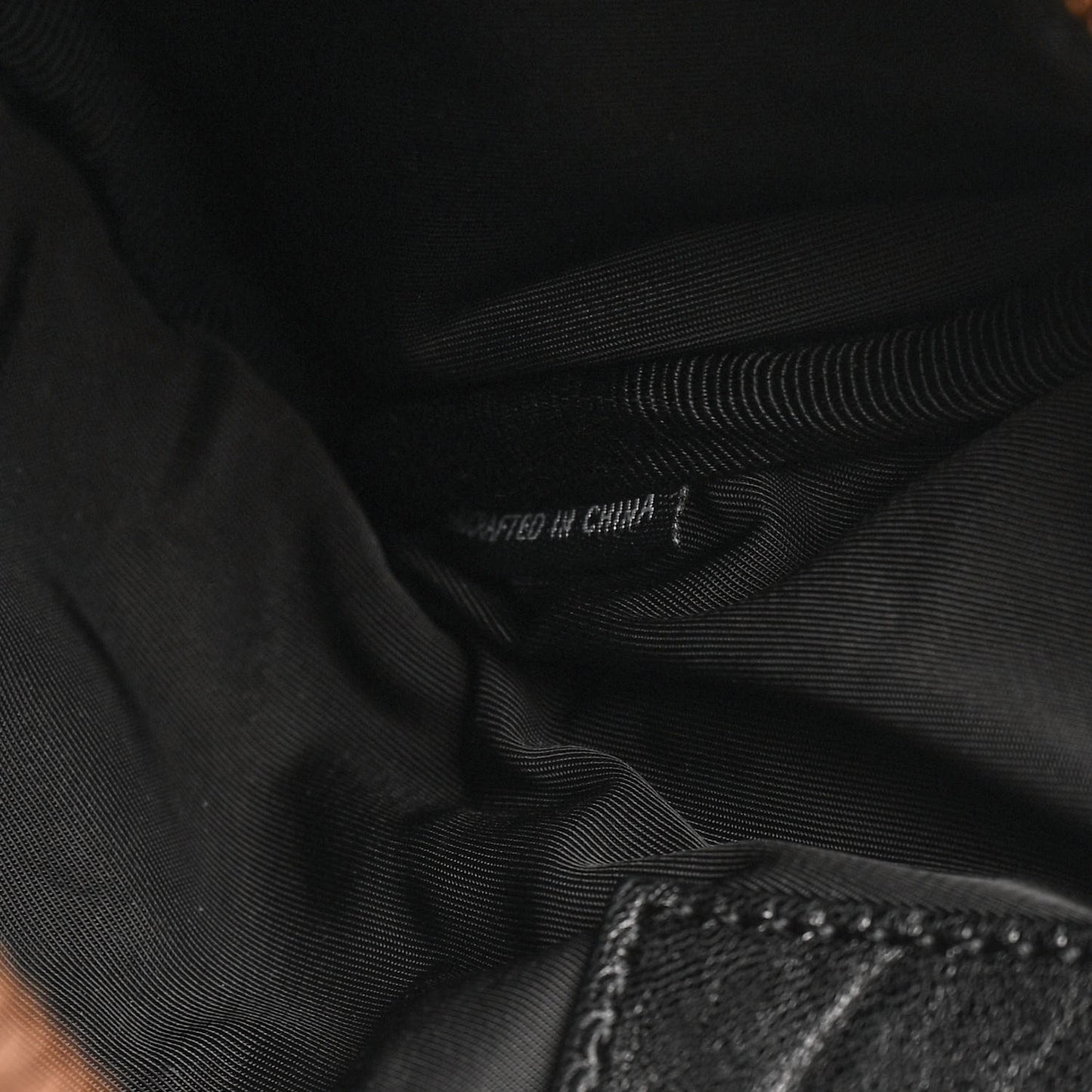 Pebbled Lambskin Rockie Black Rose Gold Hardware