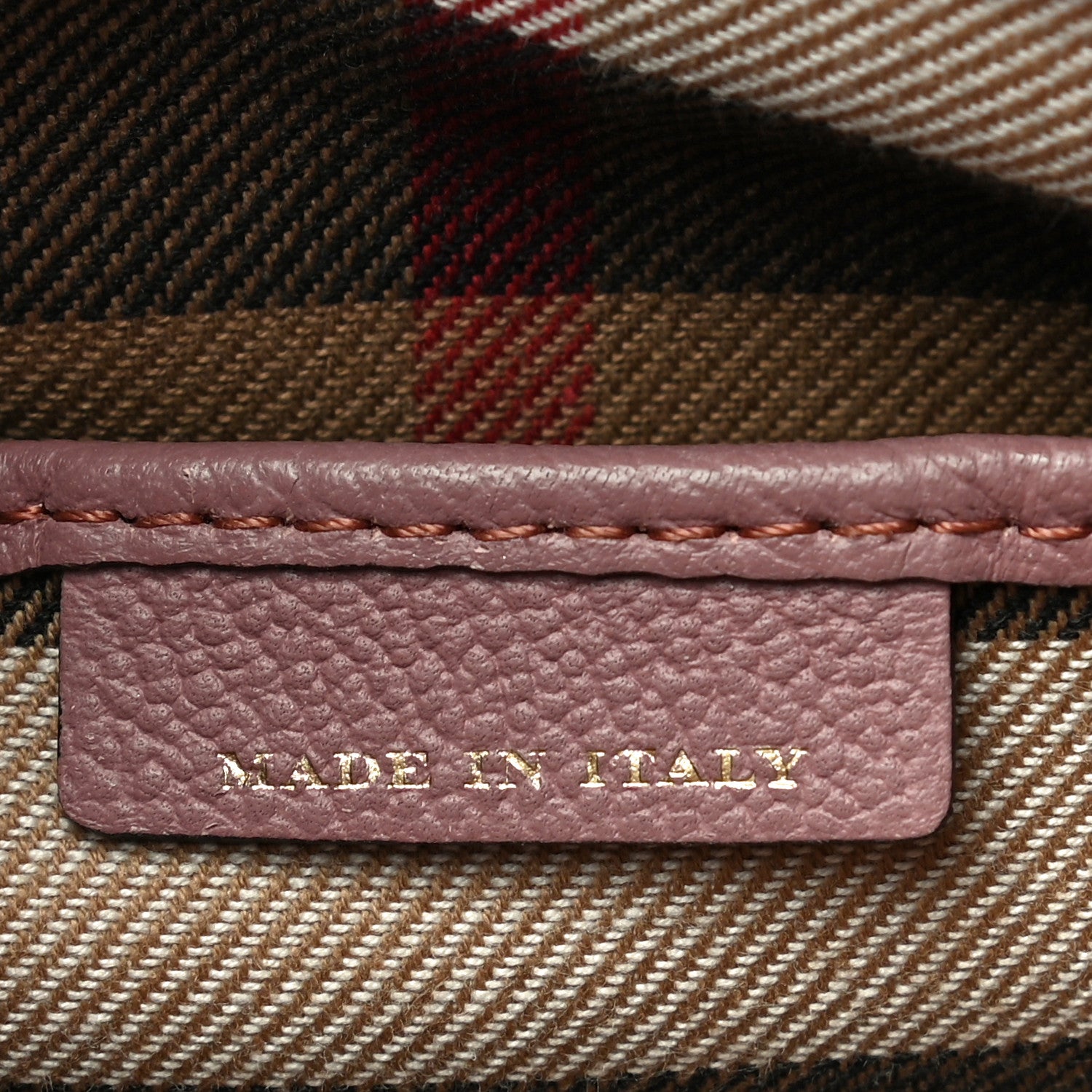 Burberry Soft Grain Calfskin Small Buckle Tote Dusty Pink 6 of 16