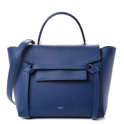 Celine Baby Grained Calfskin Micro Belt Bag Lazuli 1 of 9