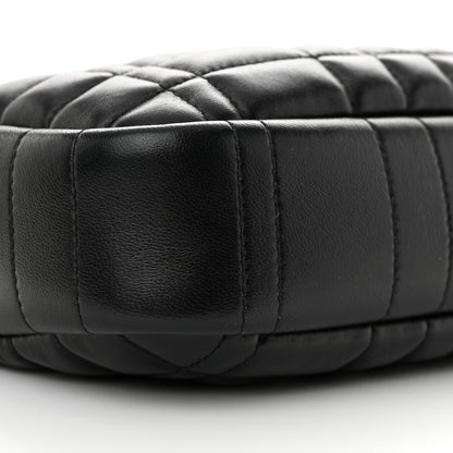 Burberry Calfskin Quilted Small Lola Camera Bag Black 9 of 11