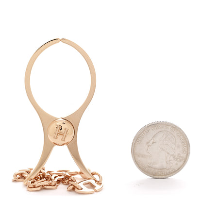 Hermes Permabrass Filou Glove Clip Rose Gold 2 of 5