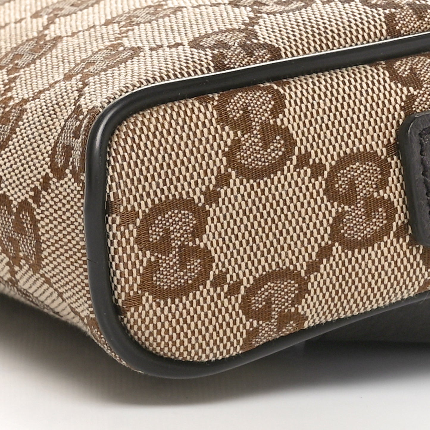 Monogram Belt Bag Dark Brown