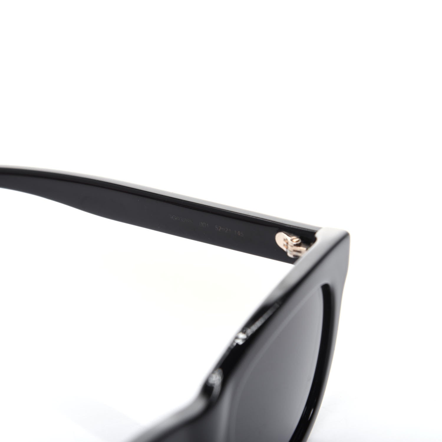 Gucci Acetate Square Frame Sunglasses GG0326S Black 5 of 7