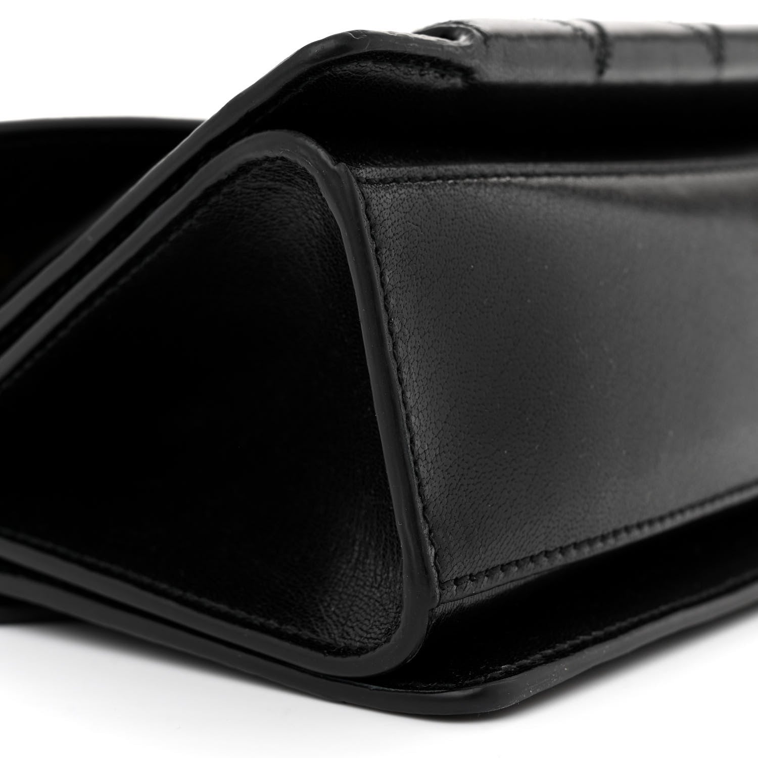 Givenchy Goatskin Quilted Small GV3 Shoulder Bag Black 8 of 11