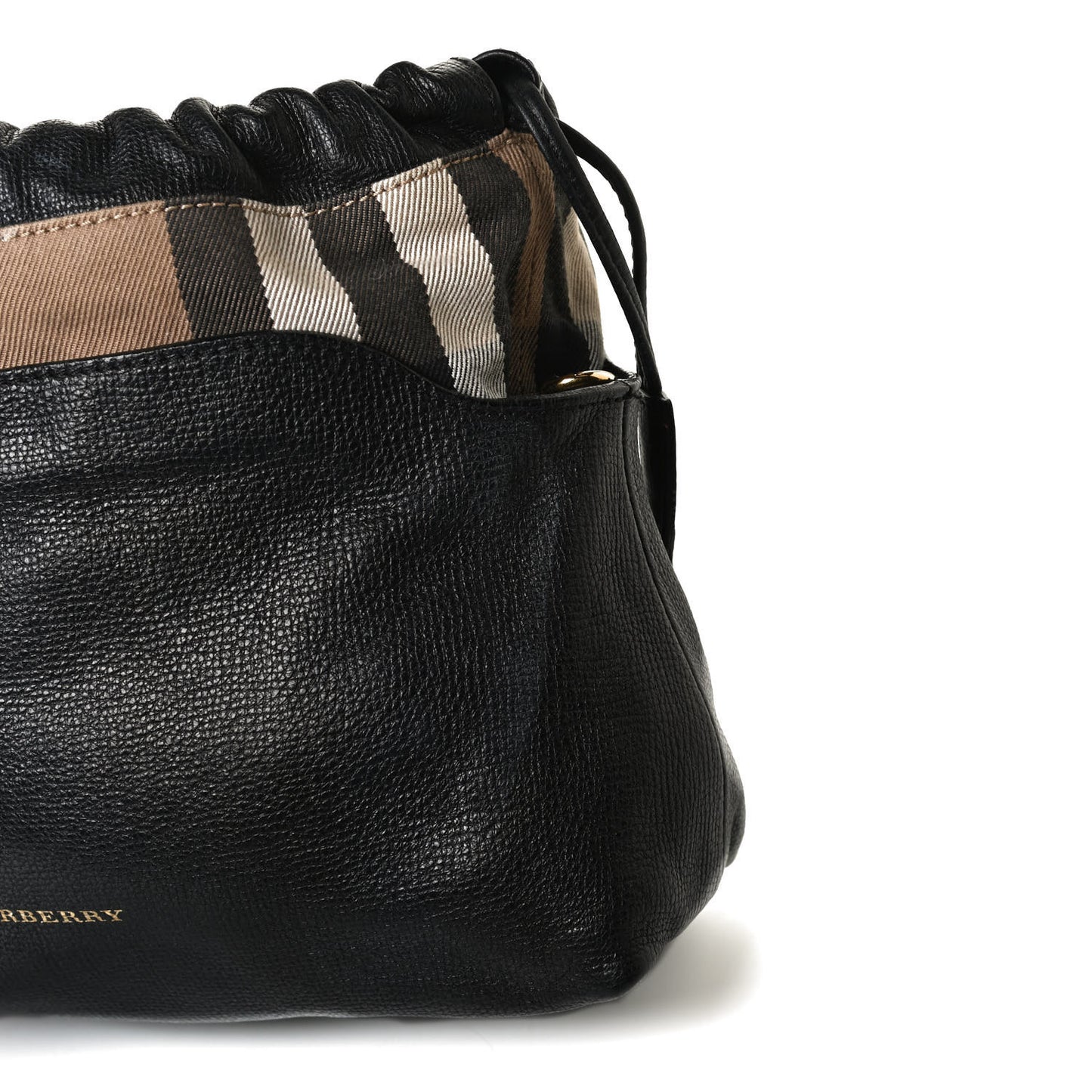 Calfskin House Check Little Crush Black