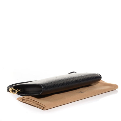 Louis Vuitton Epi Pochette Accessories 24 Black 4 of 7