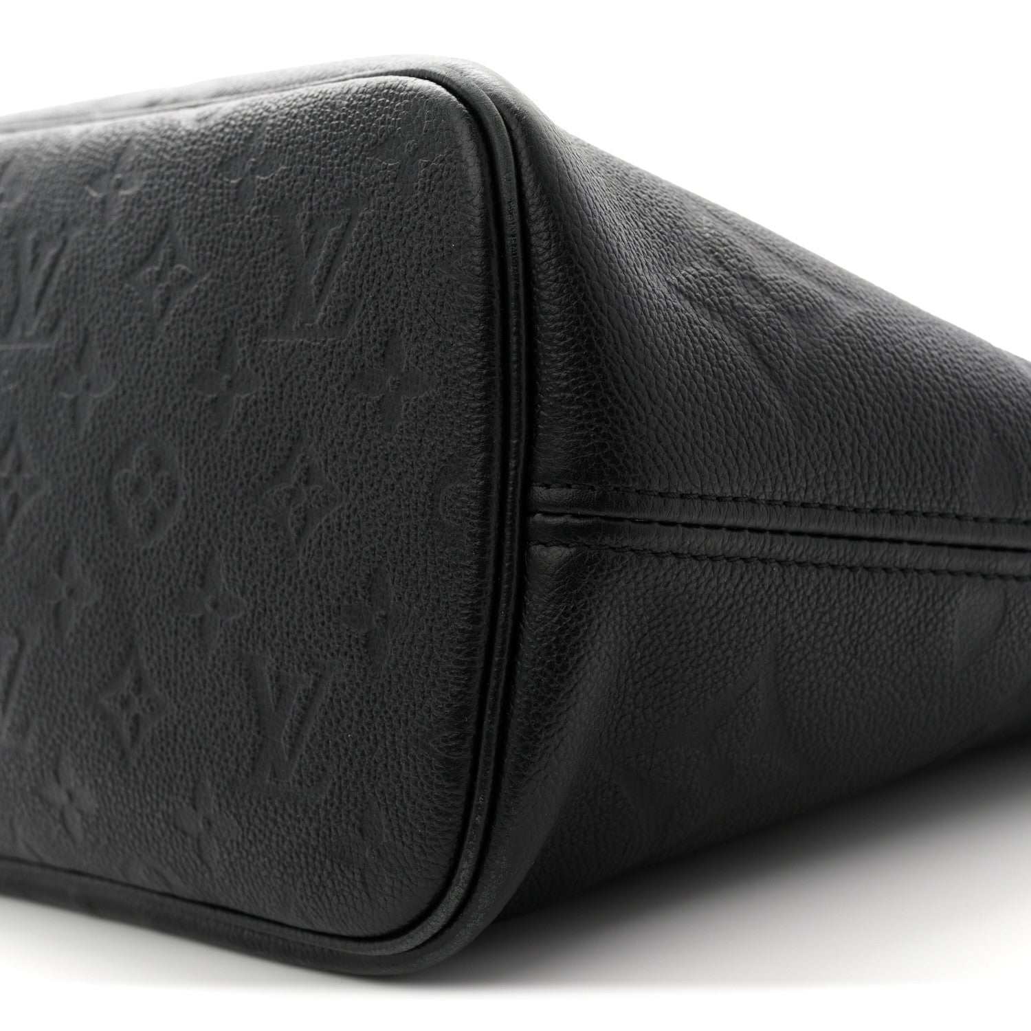 Louis Vuitton Empreinte Monogram Giant Neverfull MM Black 9 of 11