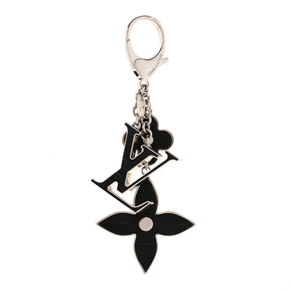 Louis Vuitton Electric Epi Fleur d'Epi Bag Charm Black 1 of 5