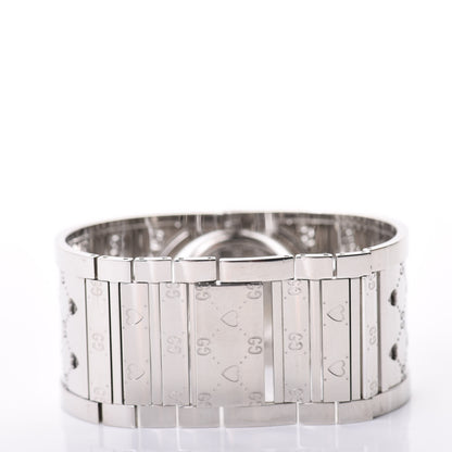 Gucci Stainless Steel Mother of Pearl 33mm Twirl Heart Quartz Watch 3 of 7