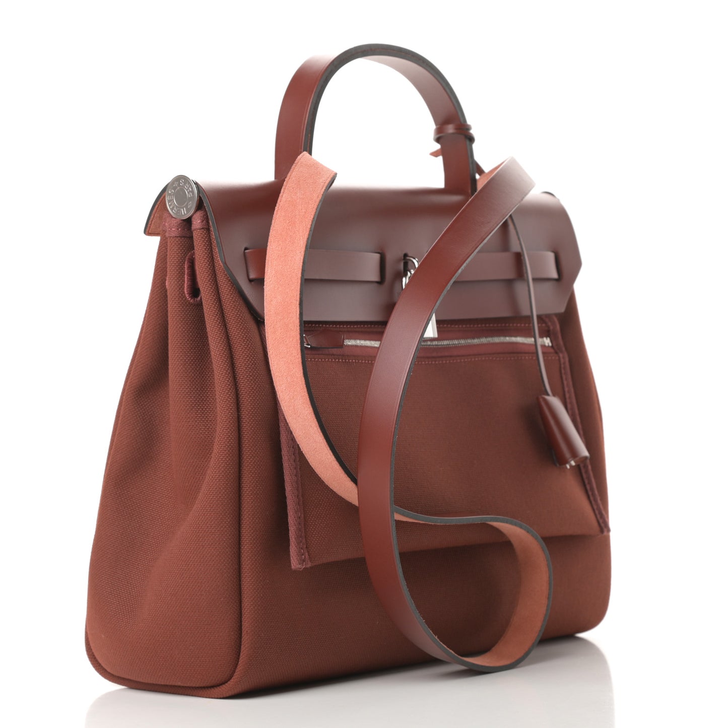 Vache Hunter Toile Herbag Zip 31 PM Rouge H