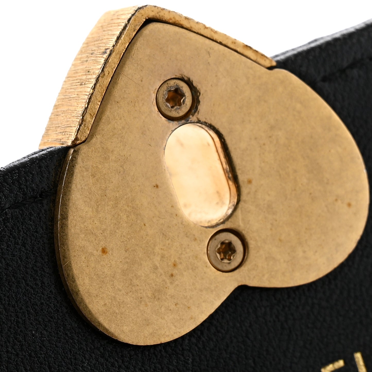 Lambskin Plexiglass Quilted Coco Love Clutch With Chain Black