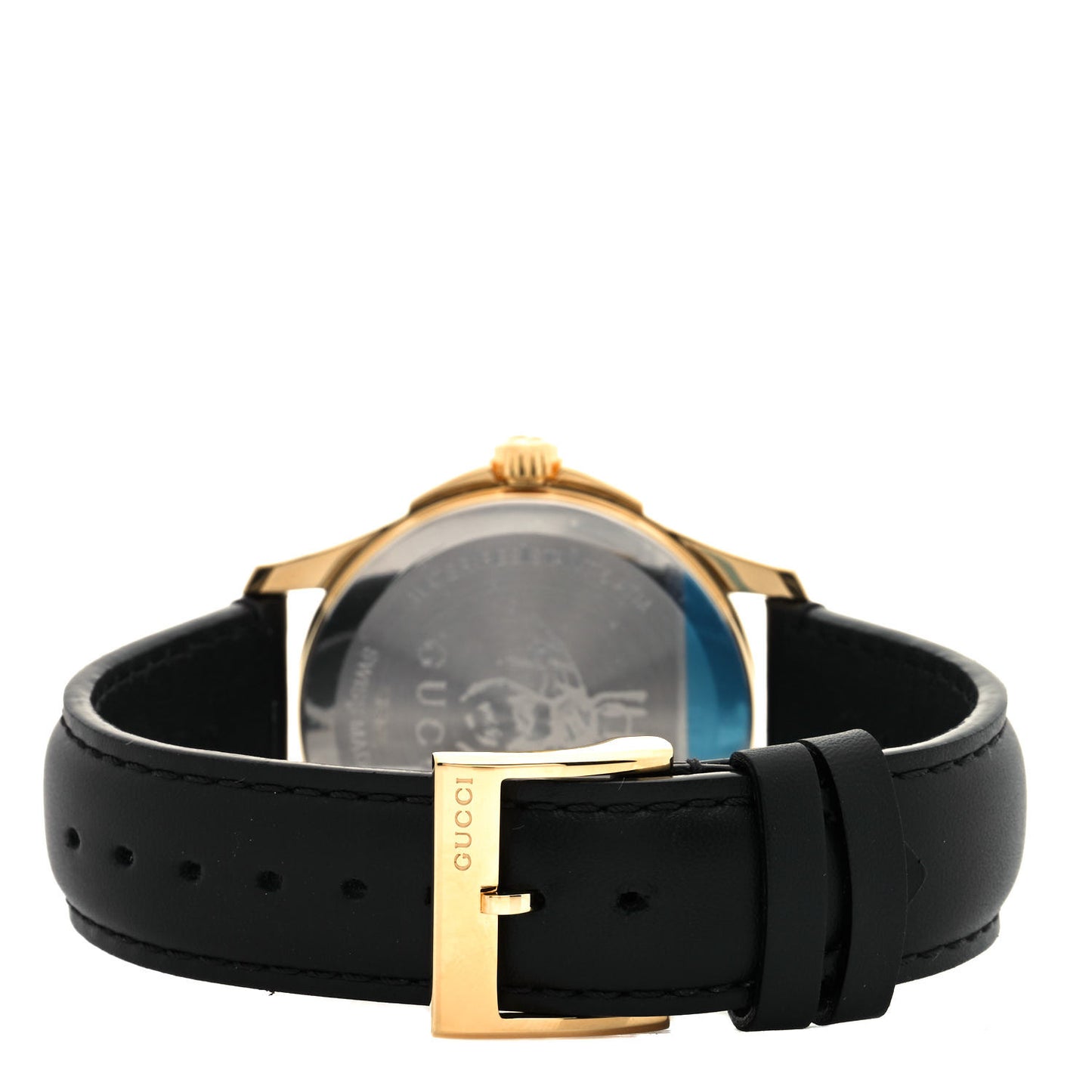 Stainless Steel Calfskin 38mm G-Timeless Quartz Watch Turquoise