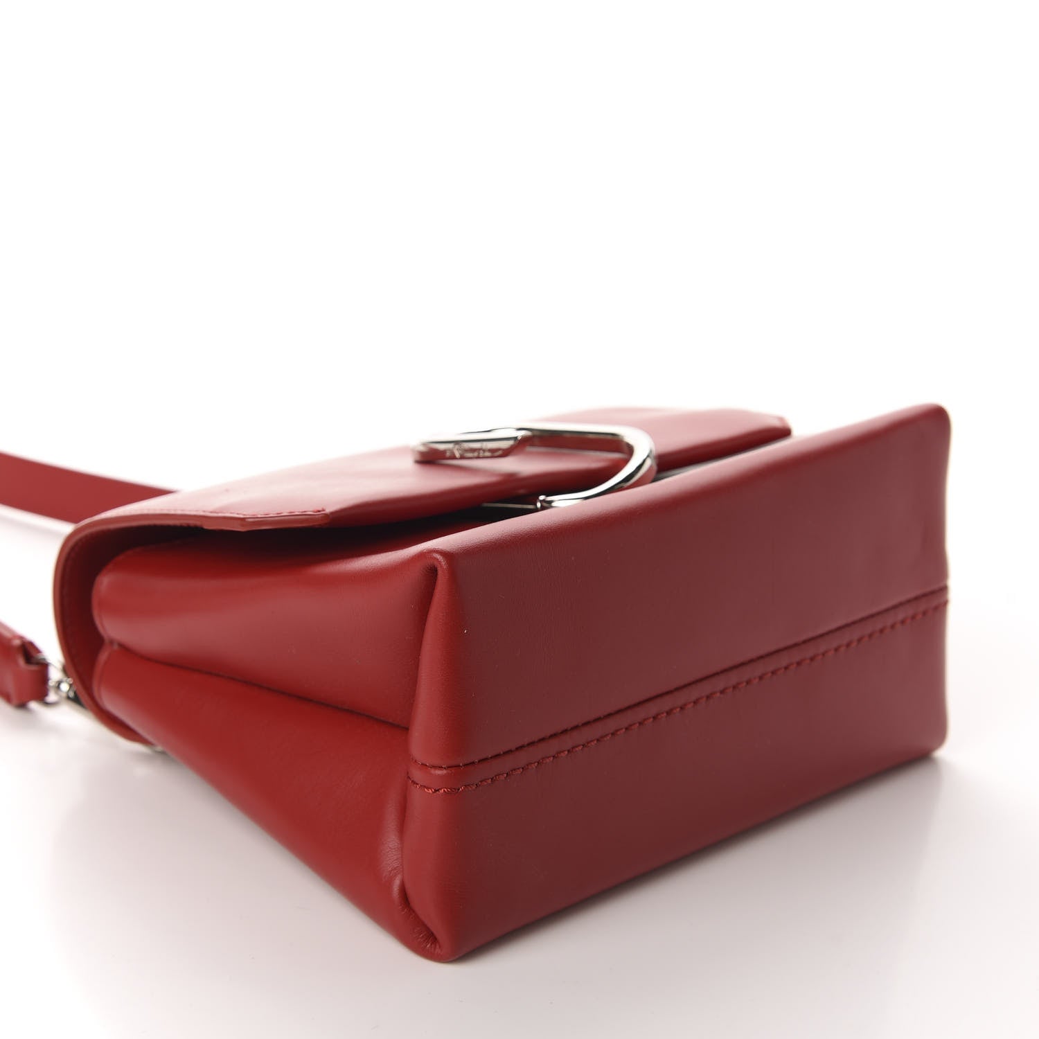 3.1 Phillip Lim 3.1 Smooth Calfskin Mini Alix Top Handle Satchel Scarlet 4 of 10