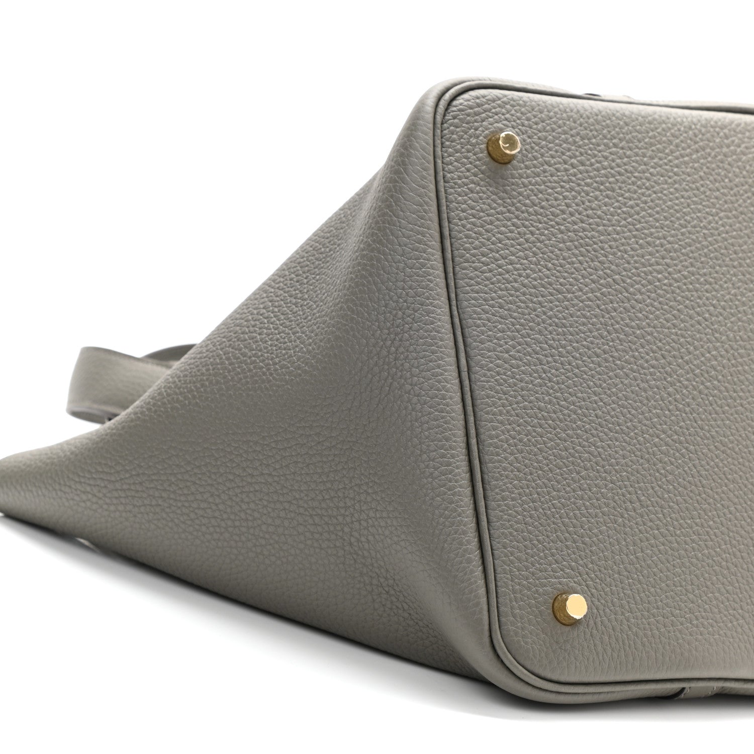 Hermes Taurillon Clemence Picotin Lock 22 MM Gris Meyer 8 of 10