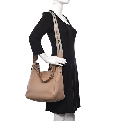 Prada Vitello Daino Hobo Cammeo 2 of 13
