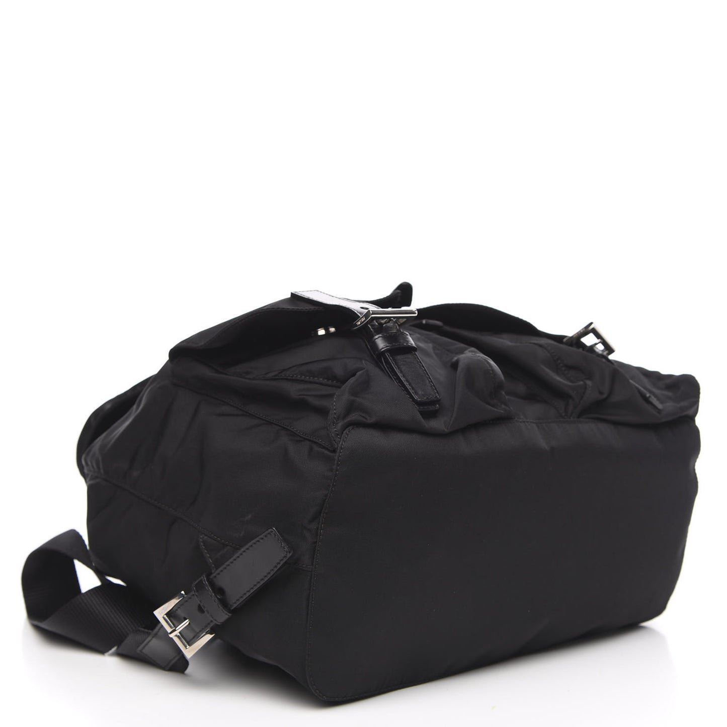 Nylon Vela Medium Backpack Black