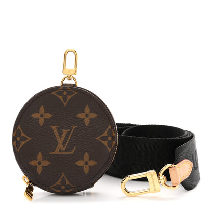 Louis Vuitton Monogram Multi Pochette Accessories Bandouliere Shoulder Strap Black 1 of 4