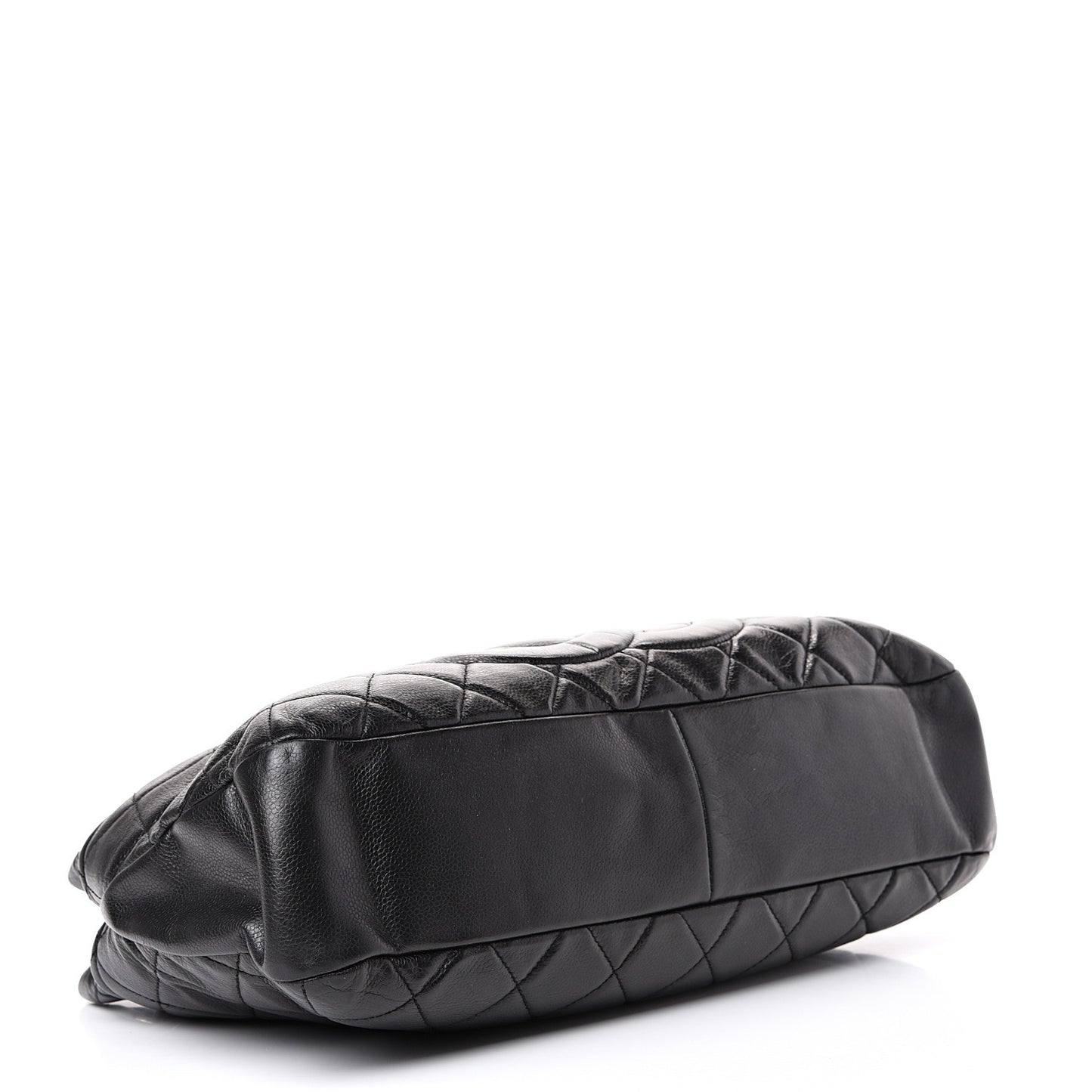 Caviar Quilted Timeless CC Soft Tote Black
