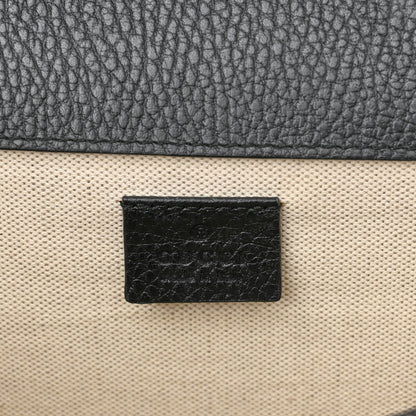 Gucci Pebbled Calfskin Small Dionysus Shoulder Bag Black 6 of 13
