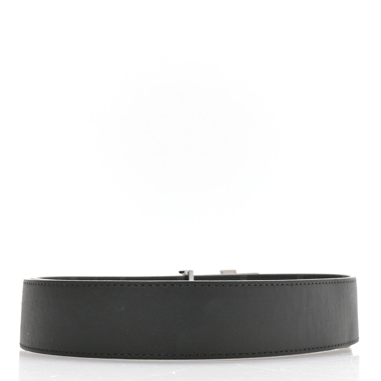 Calfskin Monogram Eclipse 35mm LV Initiales Reversible Belt 85 34