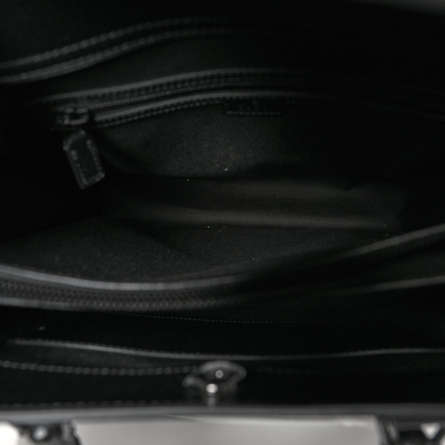 Gucci Textured Dollar Calfskin Web Monochrome Large Diana Tote Bag Black 6 of 11