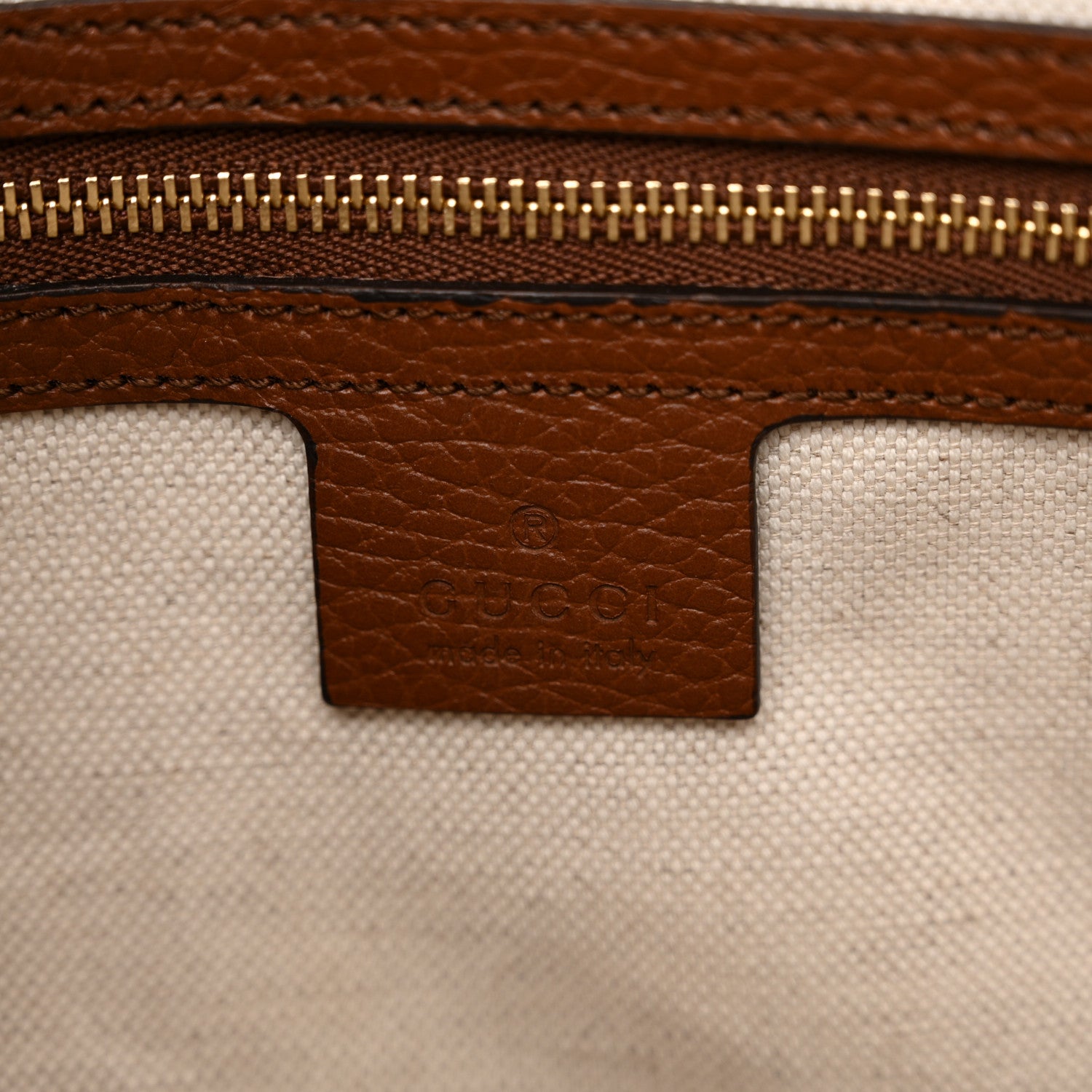 Gucci New Denim GG Monogram Dollar Calfskin Medium Jackie 1961 Tote Blue Tea Cuir Epilog 6 of 19