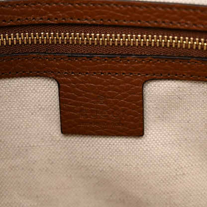 Gucci New Denim GG Monogram Dollar Calfskin Medium Jackie 1961 Tote Blue Tea Cuir Epilog 6 of 19