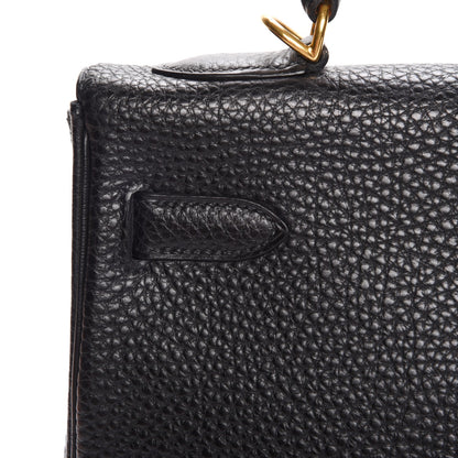 Hermes Togo Kelly Retourne 32 Black 26 of 31