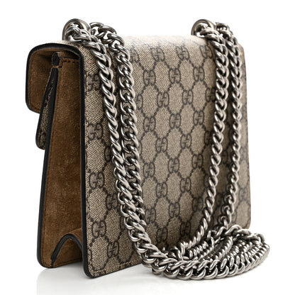 Gucci GG Supreme Monogram Mini Dionysus Shoulder Bag Taupe 3 of 10