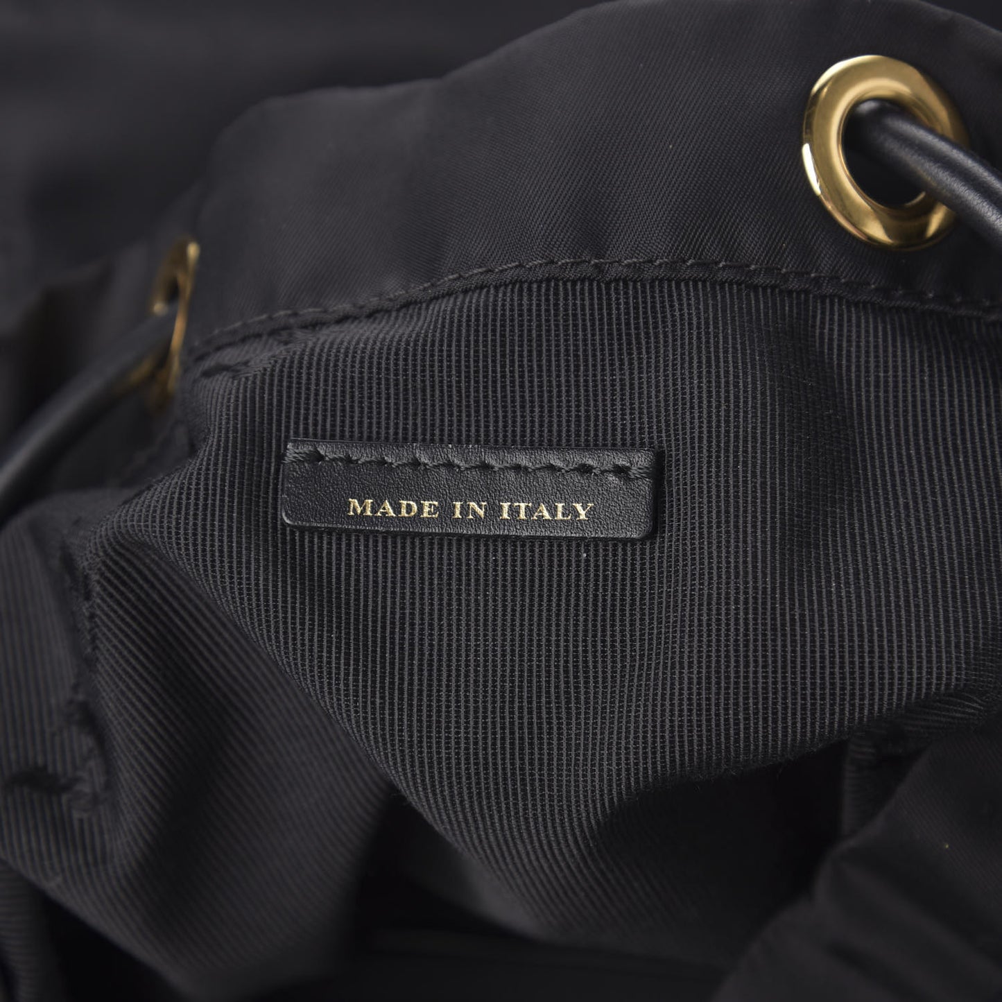 Nylon Medium Rucksack Backpack Black