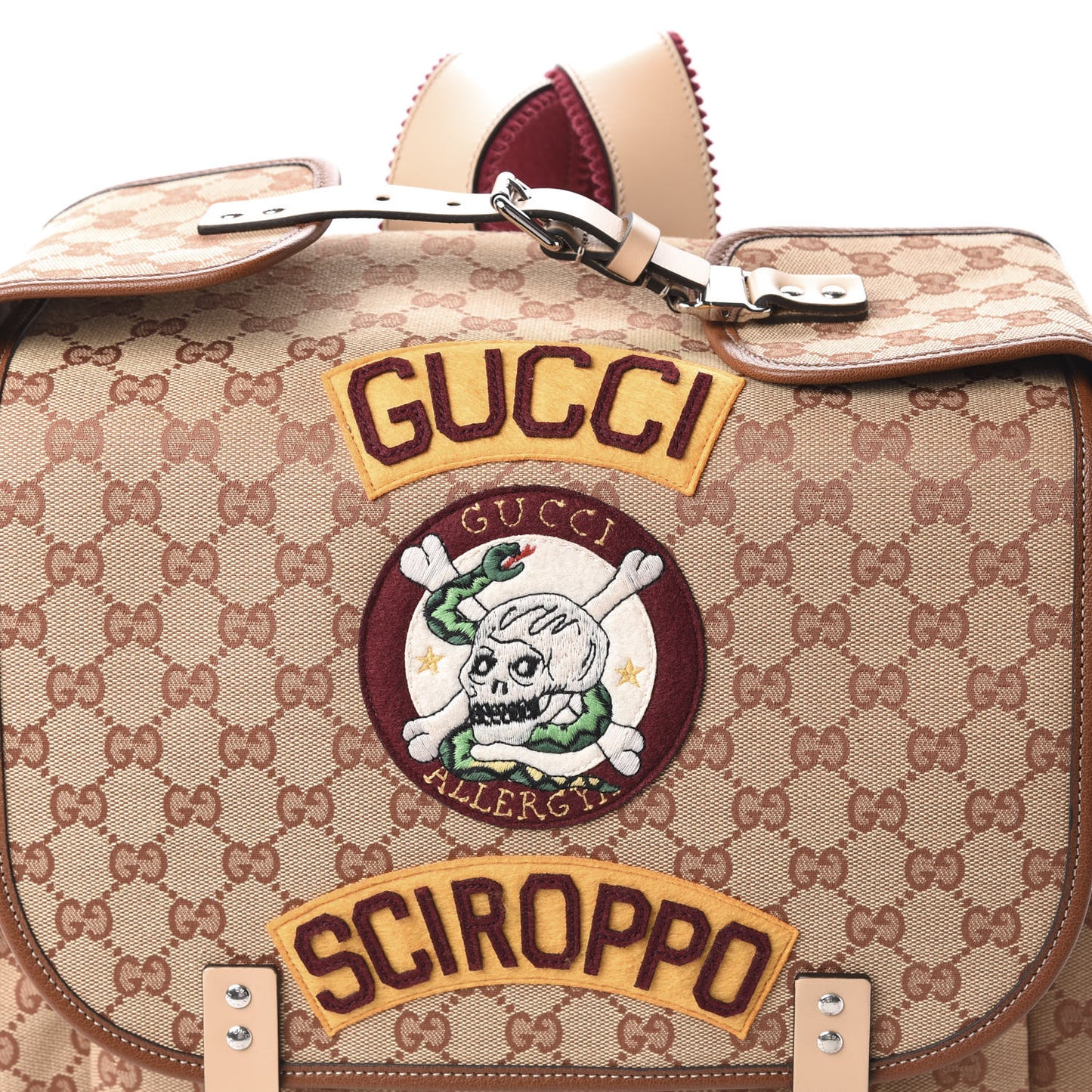 Zucca Spalmati Medium Roll Tote Tobacco Viola