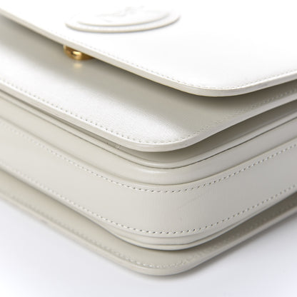 Saint Laurent Calfskin Le 61 Shoulder Bag White 7 of 10