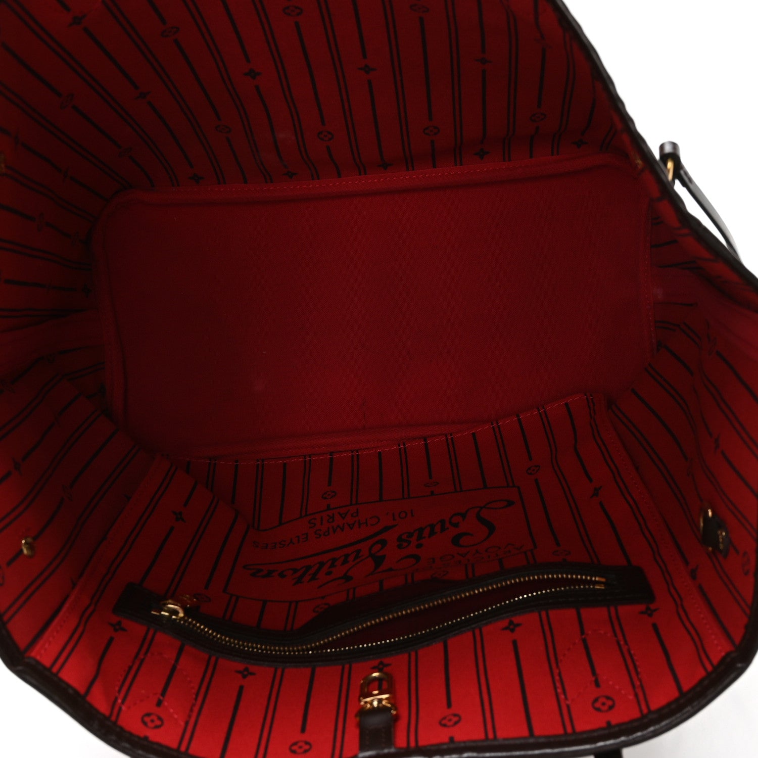 Louis Vuitton Damier Ebene Neverfull MM 4 of 8