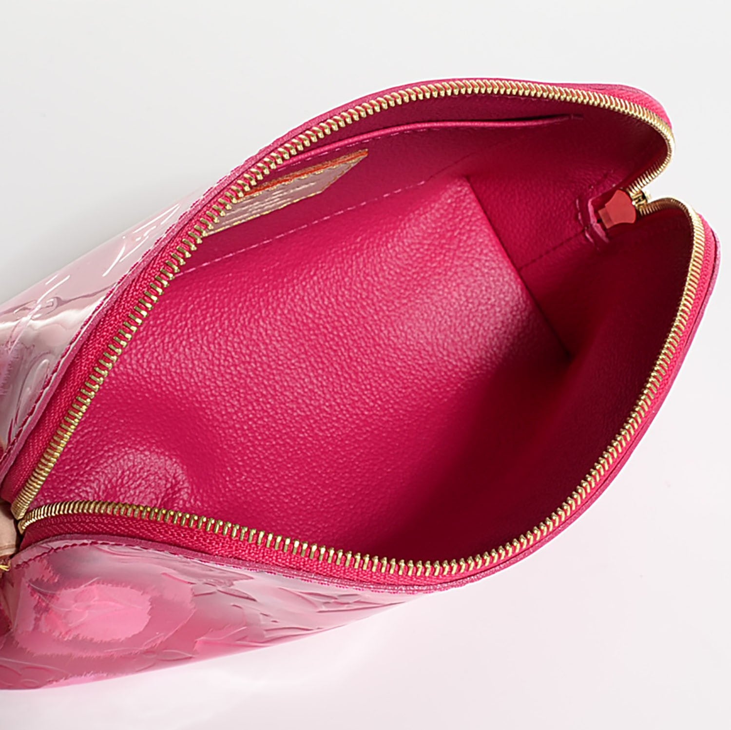 Louis Vuitton Vernis Ikat Cosmetic Pouch Rose Indien 5 of 7