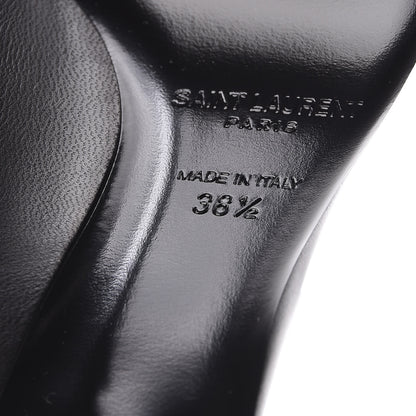 Saint Laurent Calfskin Opyum 85 Pumps 38.5 Black 7 of 10