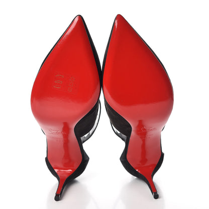 Christian Louboutin Veau Velours Rosas 85 Pumps 38.5 Black 5 of 8