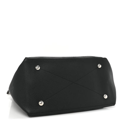 Louis Vuitton Mahina Beaubourg Hobo MM Black 4 of 9