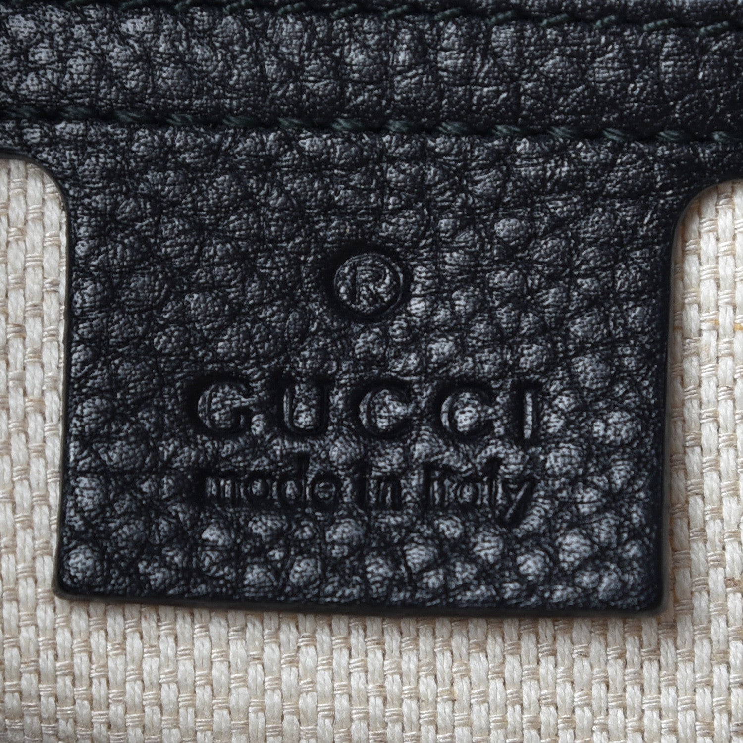 Gucci Pebbled Calfskin Medium Soho Chain Shoulder Bag Black 8 of 9