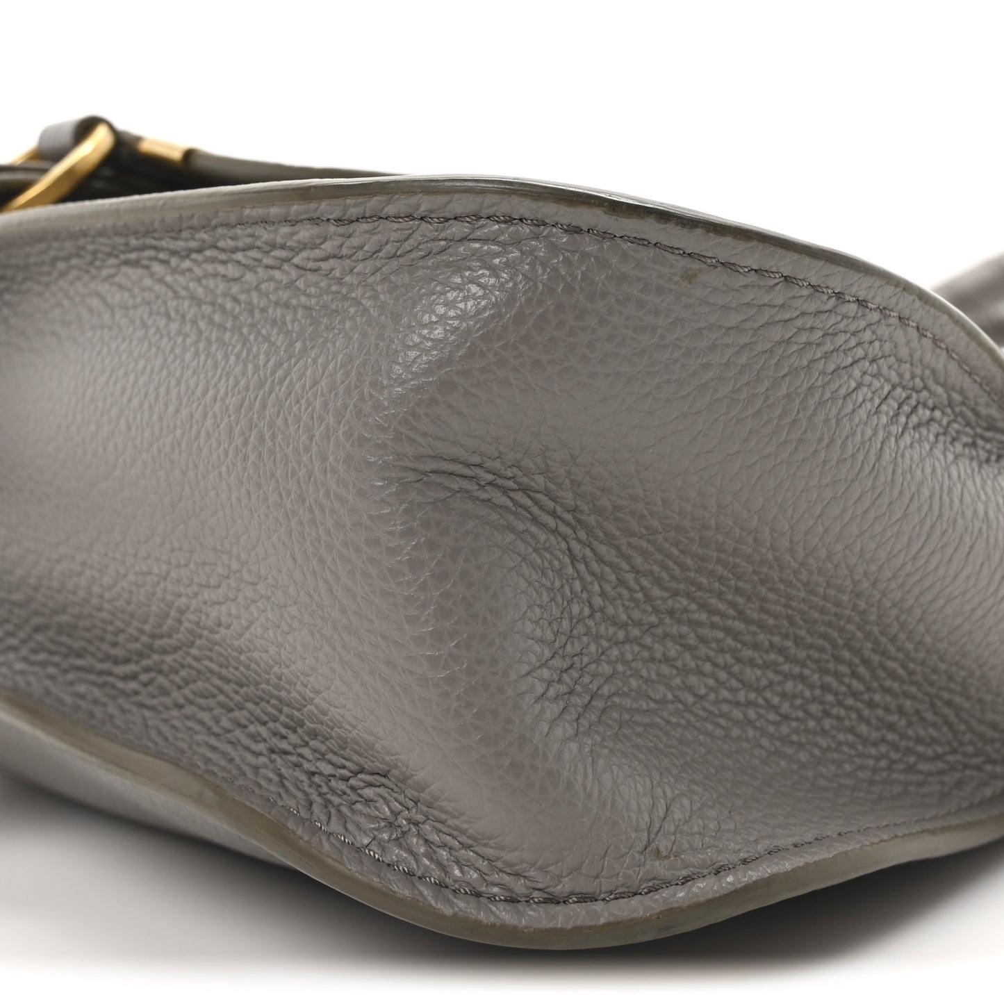 Calfskin Small Marcie Satchel Cashmere Grey